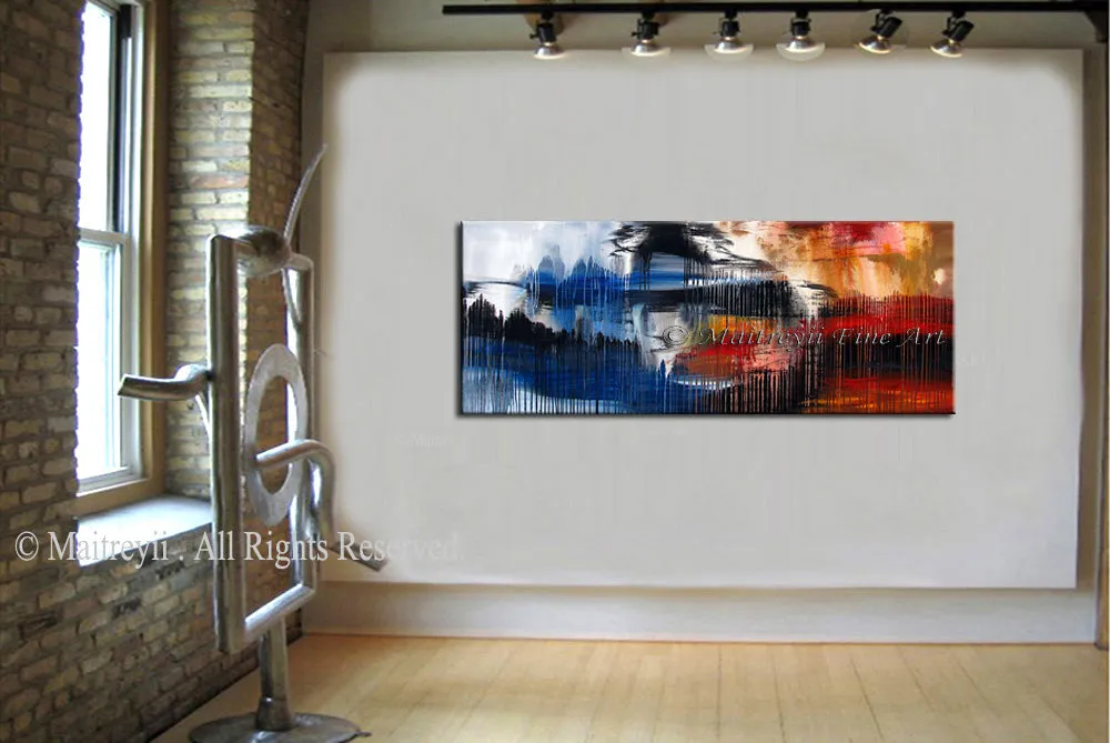 Large Modern Art Oil Painting on Canvas Modern Wall Art Amazing Abstract Painting