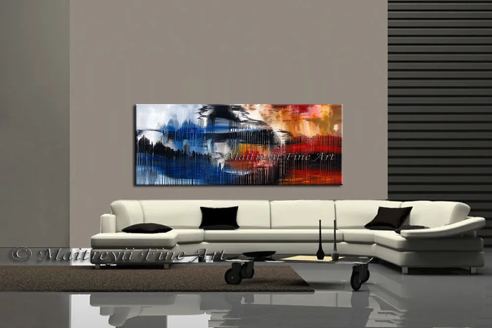 Large Modern Art Oil Painting on Canvas Modern Wall Art Amazing Abstract Painting