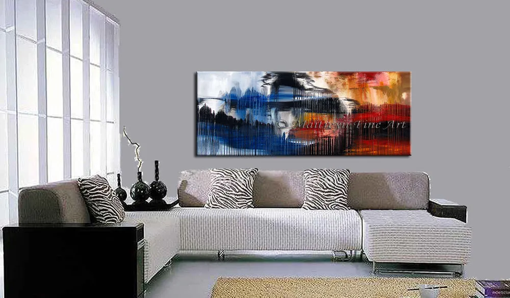 Large Modern Art Oil Painting on Canvas Modern Wall Art Amazing Abstract Painting