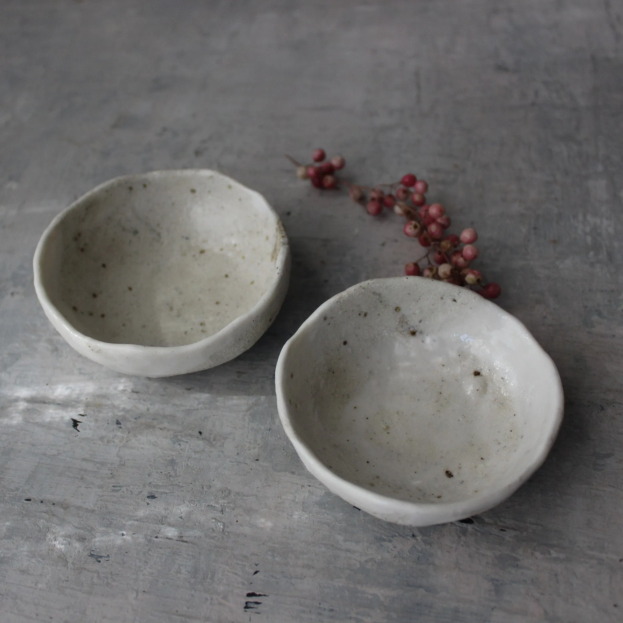 Little Marbled Ceramic Dishes