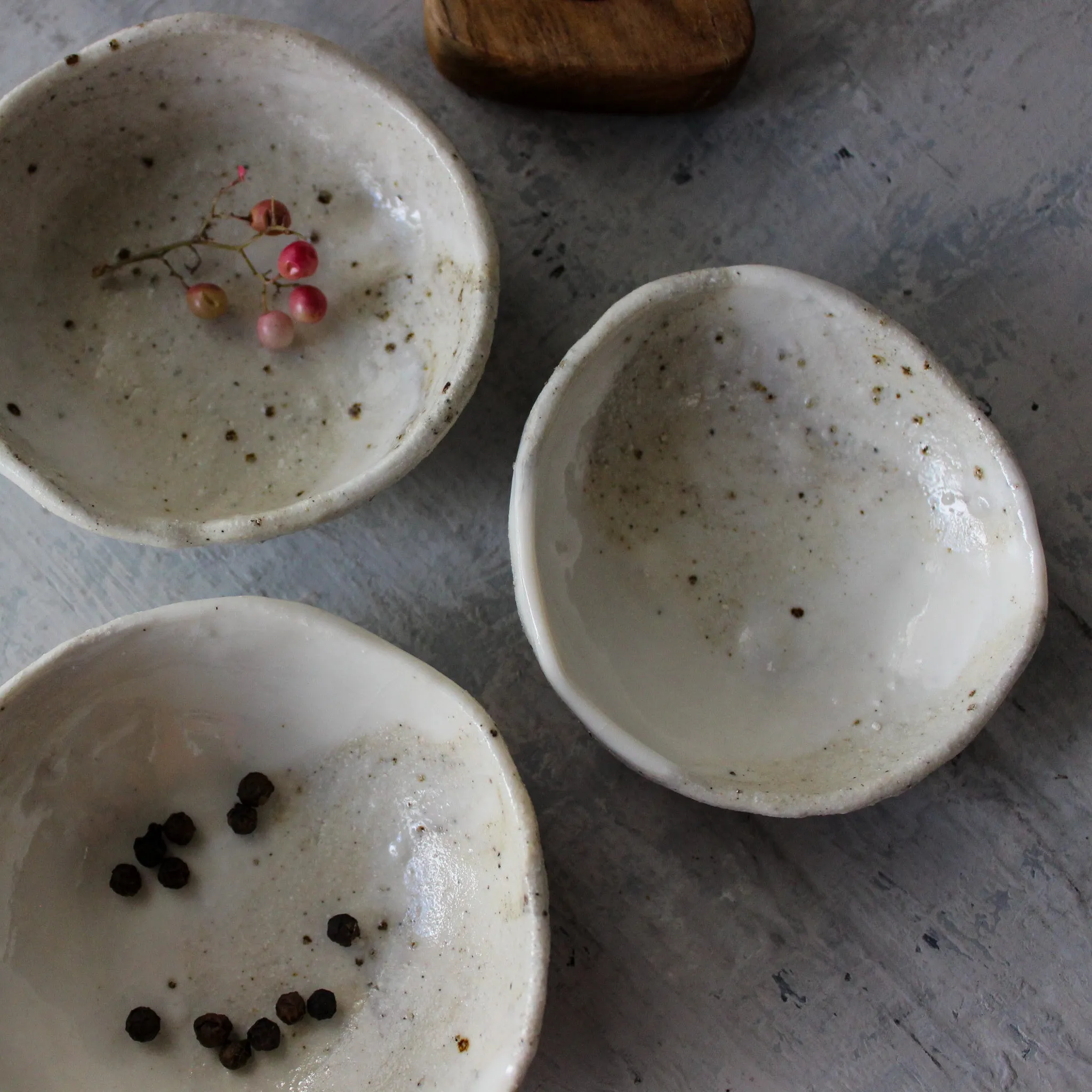 Little Marbled Ceramic Dishes