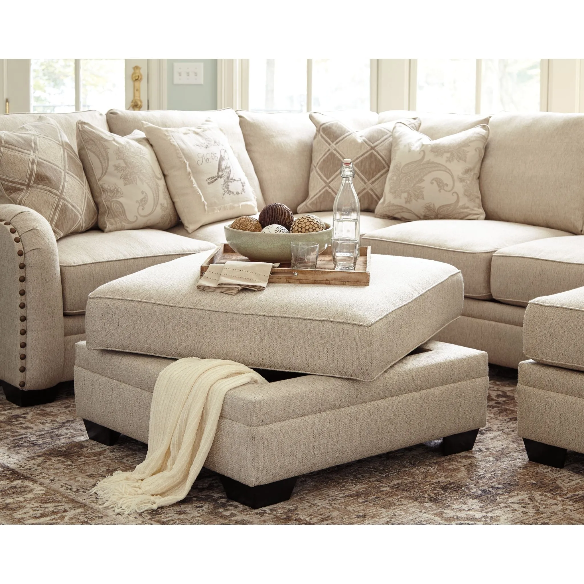 Luxora-Exclusive Ottoman with Storage