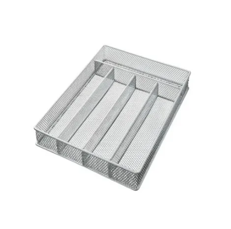 Mesh 5-Part In-Drawer Cutlery Organizer 13x9" 1pc