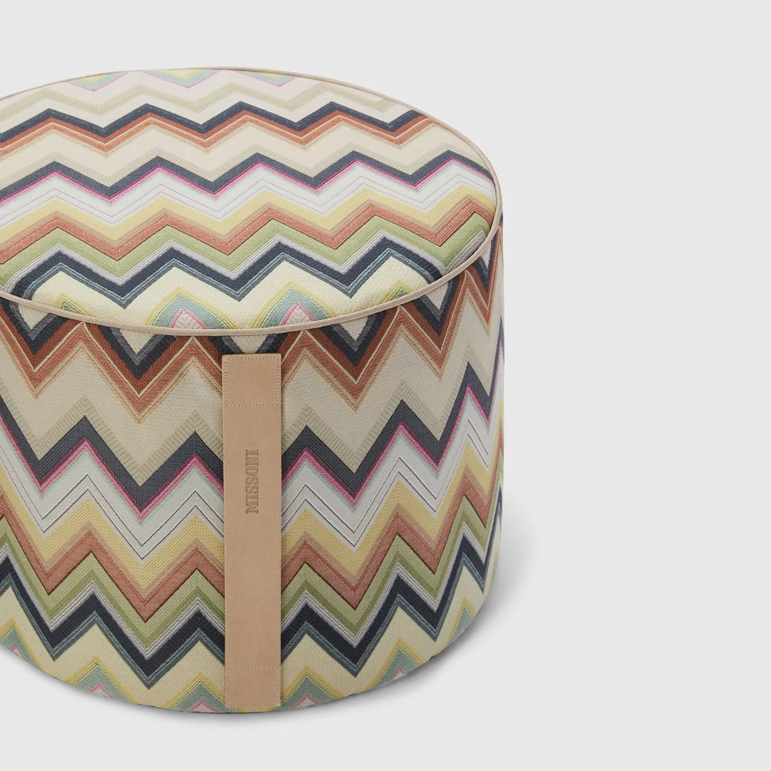 missoni home | agadir cylinder pouf | colour 138