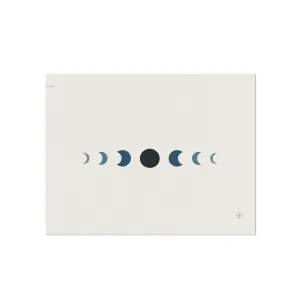 Modern Moon Phases Art Print