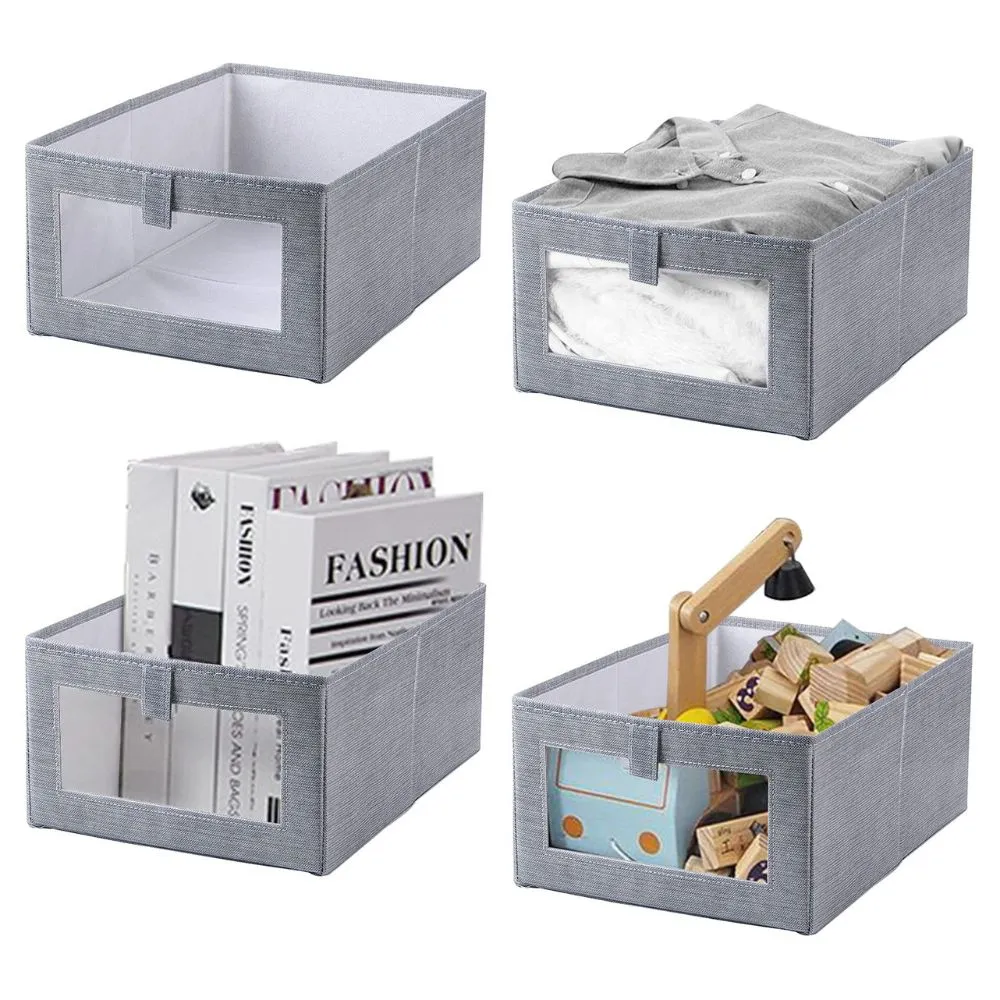 Multifunctional Clothes Storage Box (10.8'' x 15.7'' x 6.7'')