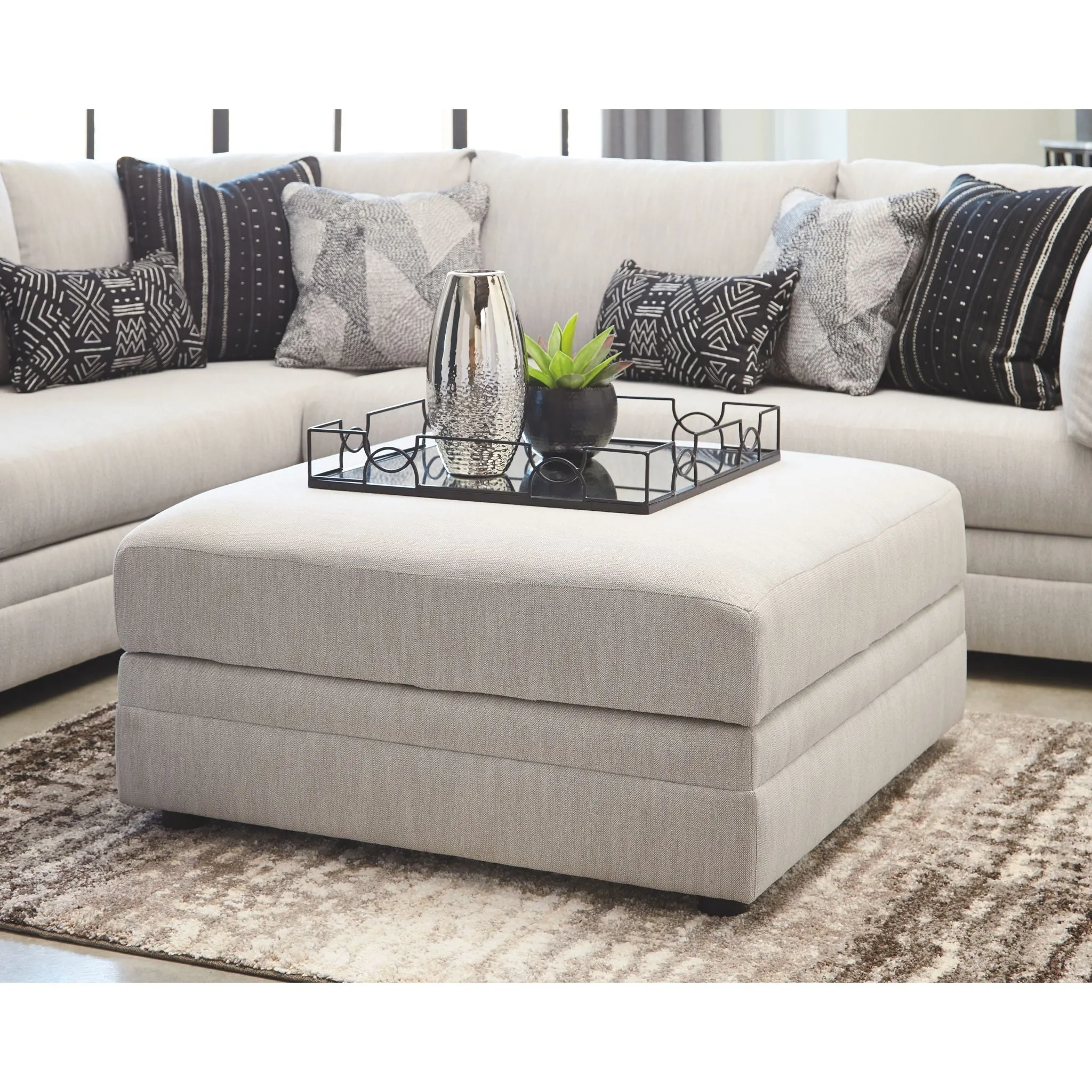 Neira-Exclusive Ottoman with Storage