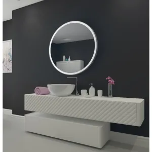 Paris Mirror Galaxy 40 x 40 Round LED Illuminated Mirror