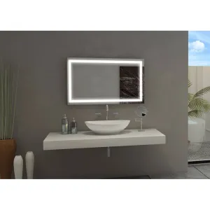 Paris Mirror Harmony 40 x 24 Rectangle Illuminated Mirror