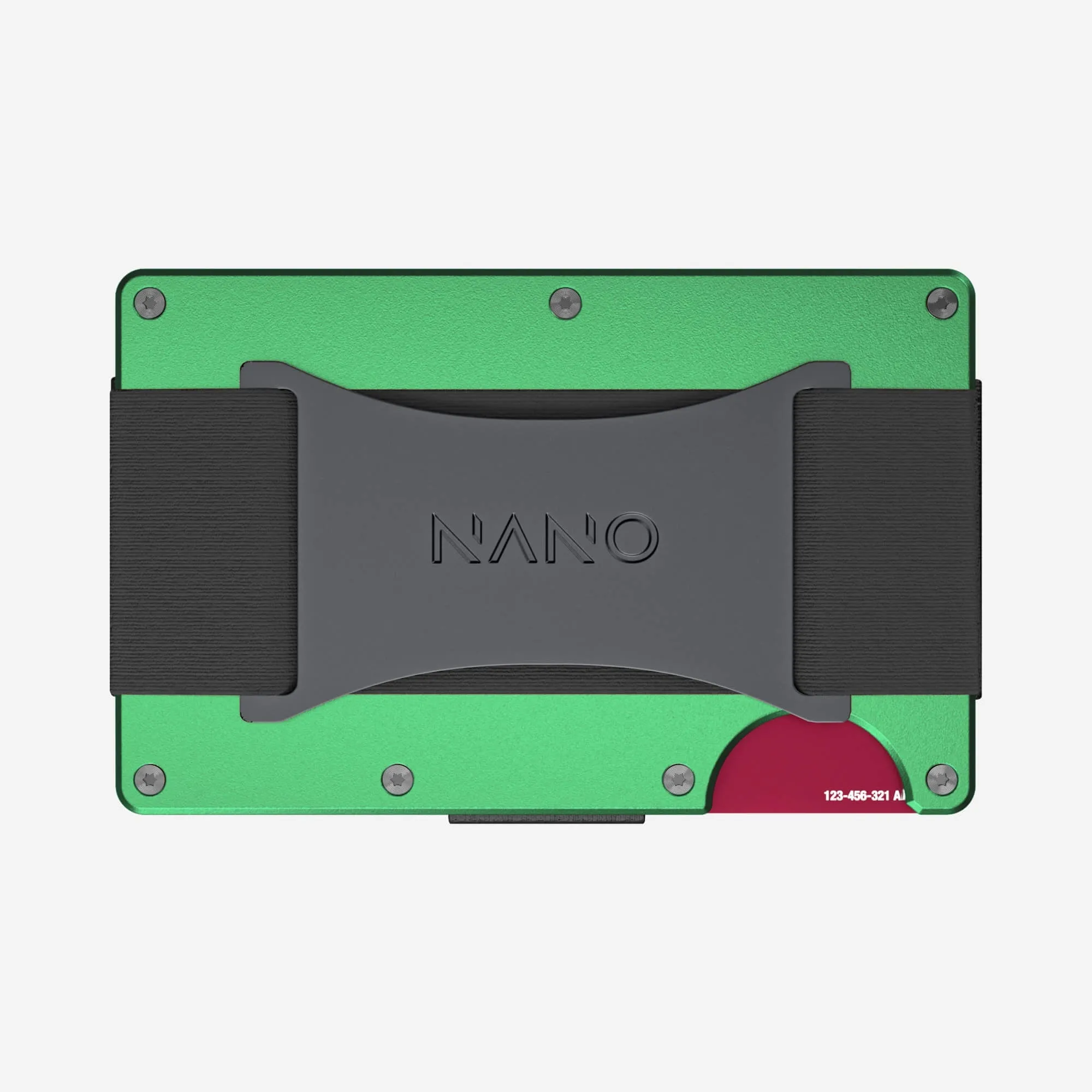 Personalised Cash Strap Wallet (Viper Green)