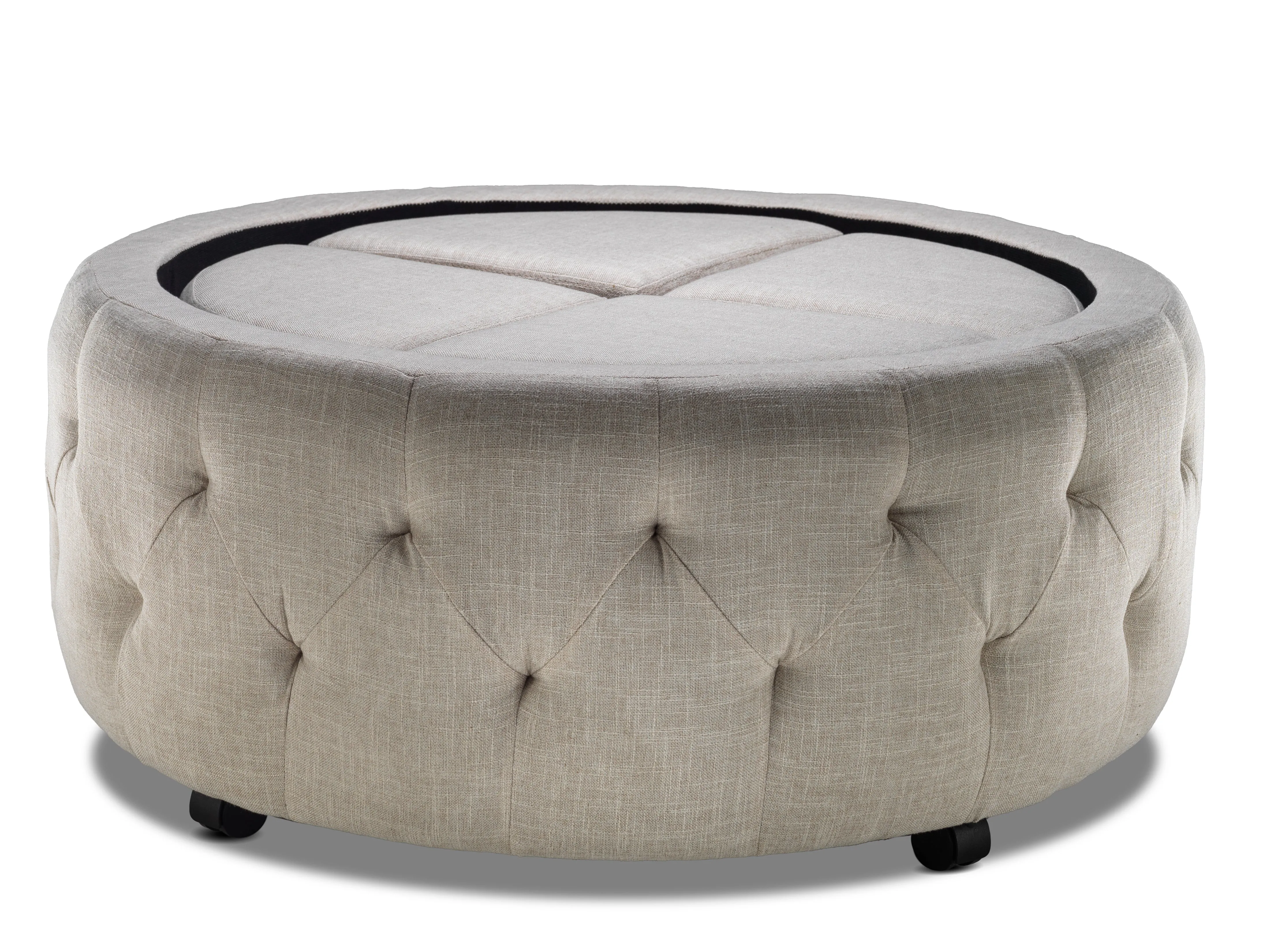 Pharadise 5pc Ottoman Set - Beige