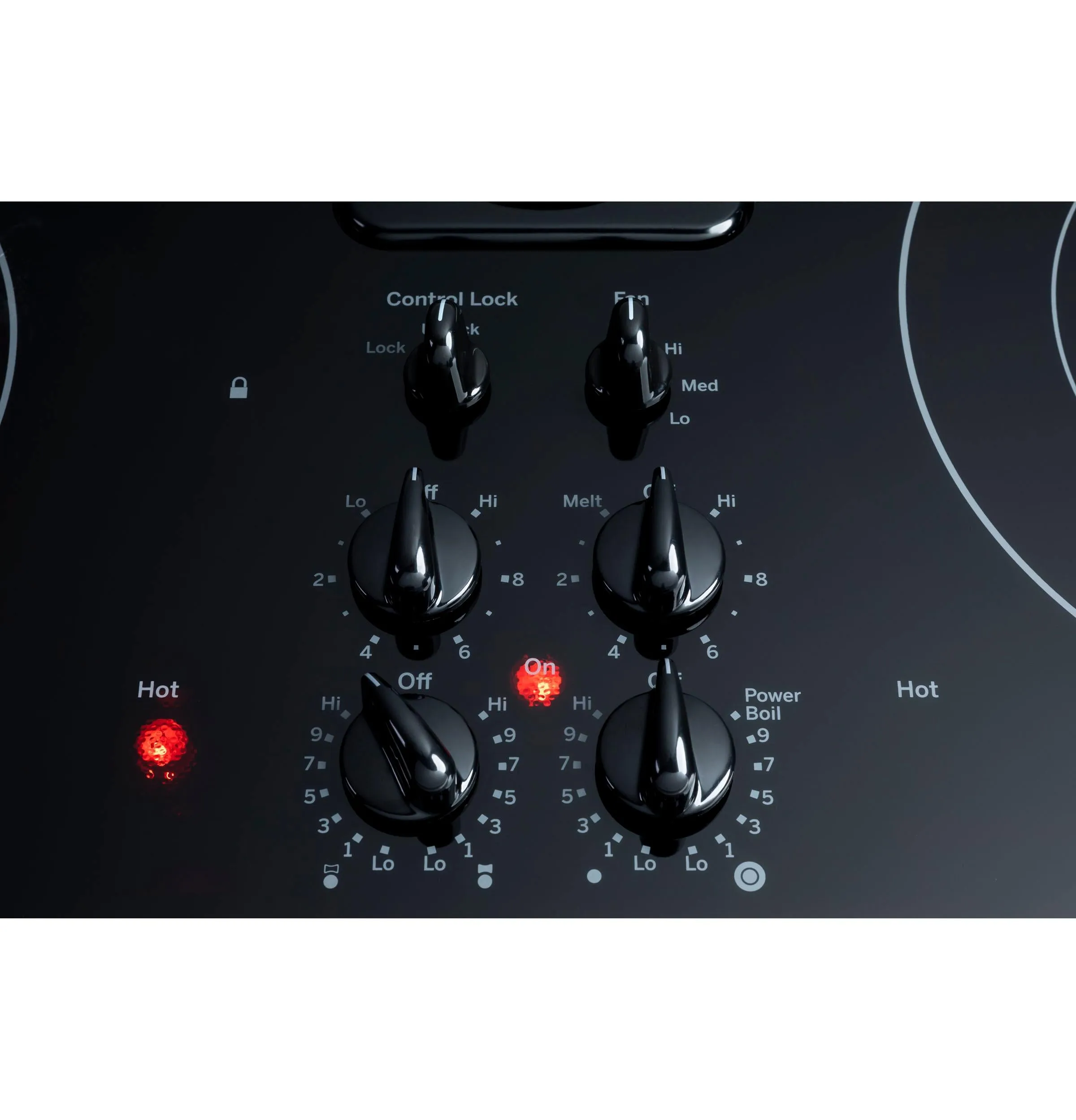 PP9830DRBB GE Profile™ 30" Downdraft Electric Cooktop