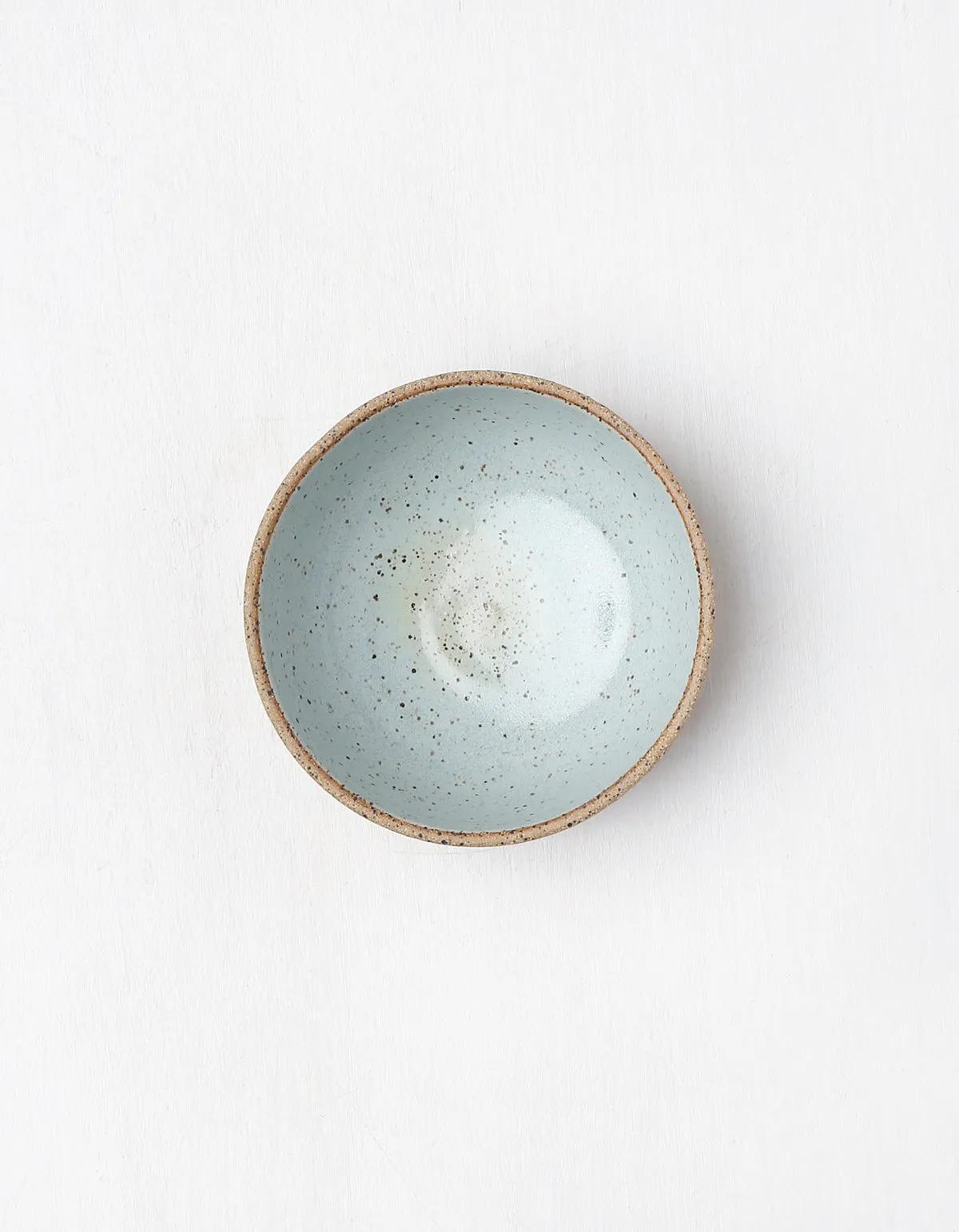 Raw Speckled Small Serving Bowl