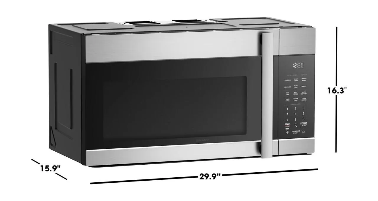 Sharp SMO1754JS 1.7 cu. ft. Over-the Range Microwave Oven