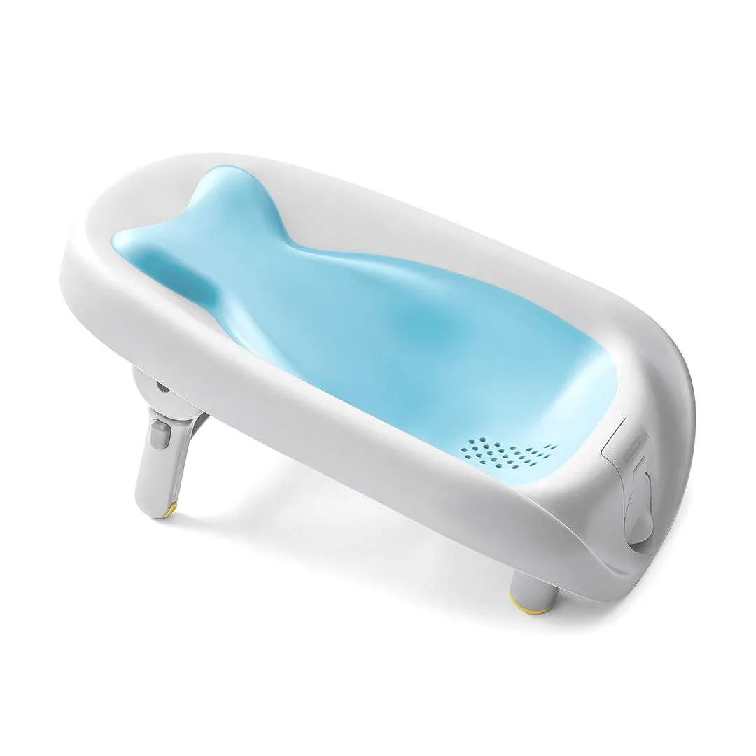 Skip Hop Blue Color Moby Recline & Rinse Bather Birth  to 6months