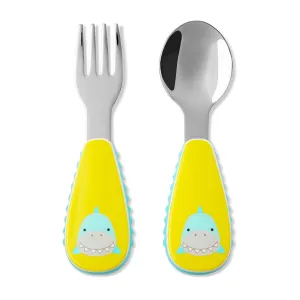 Skip Hop Zoo Utensils Fork & Spoon Shark 3Months to 36Months