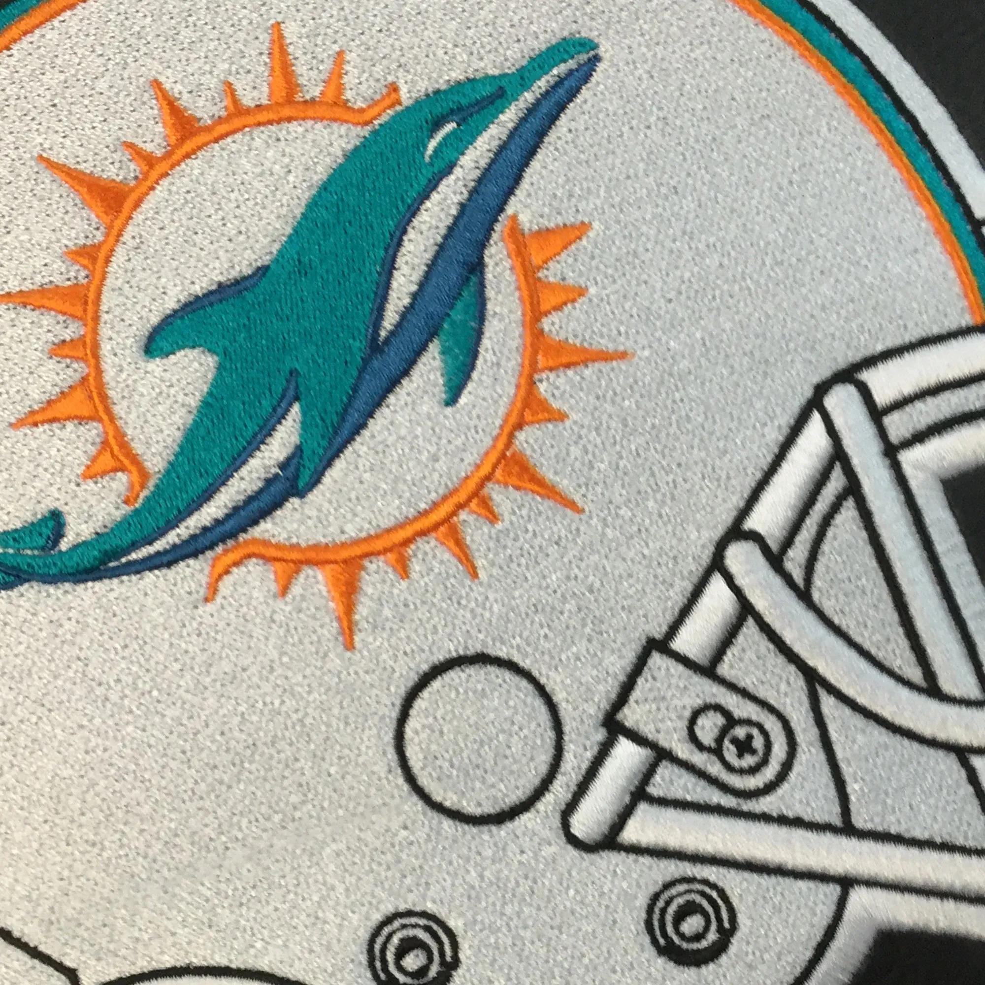 Stealth Recliner with  Miami Dolphins Helmet Logo