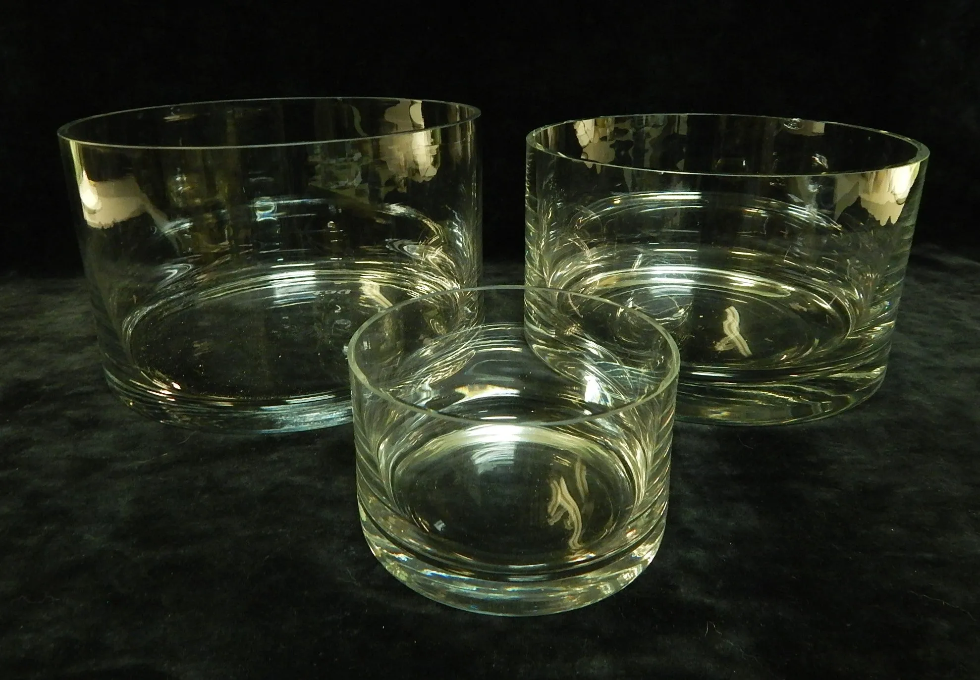 TAG Glass Co. Nesting Bowls - Set of 3