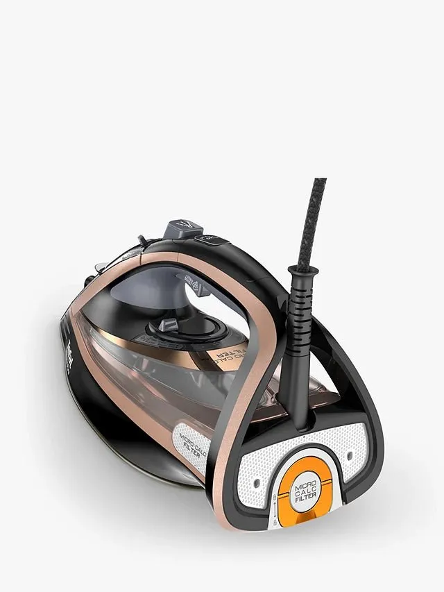 Tefal Ultimate Pure FV9845G0 3100 Watt Iron - Black / Rose Gold