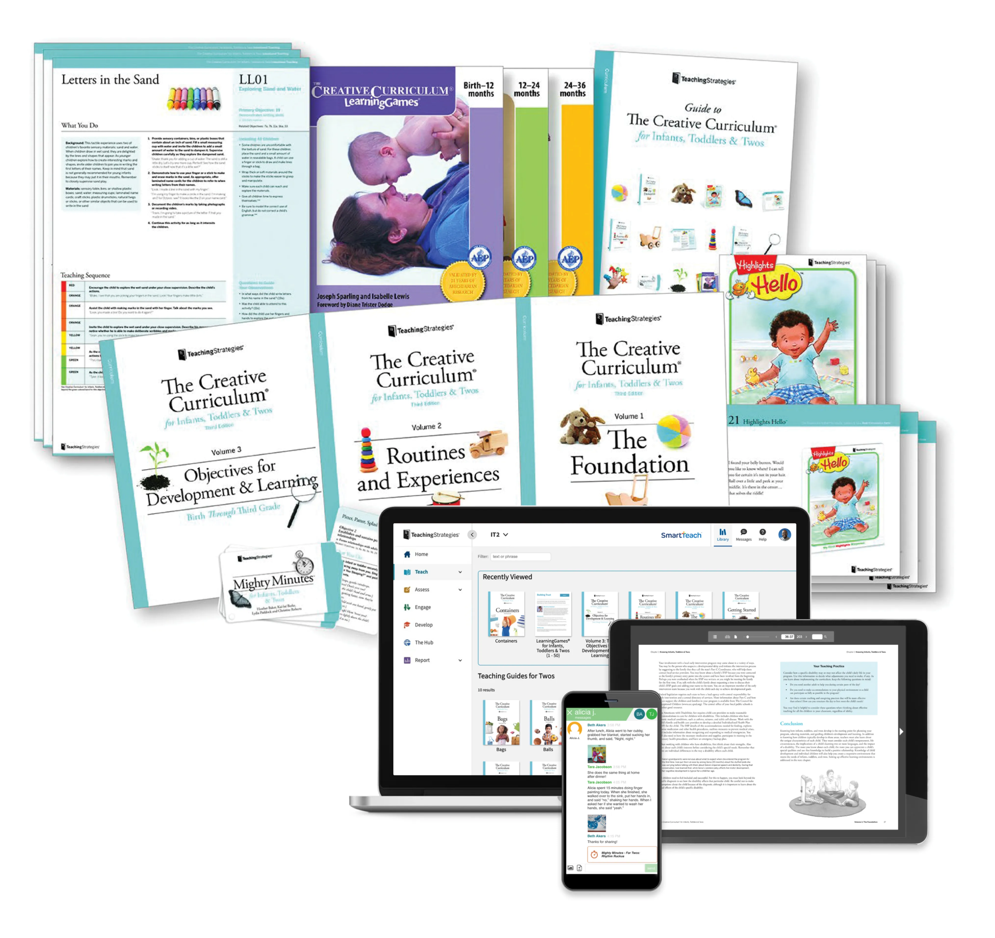 The Creative Curriculum for Infants, Toddlers & Twos, Third Edition, With Daily Resources (Bilingual)