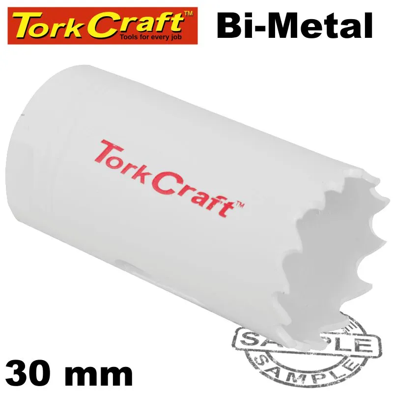 TORK CRAFT 30MM BIM42 BI METAL HOLE SAW TC12113