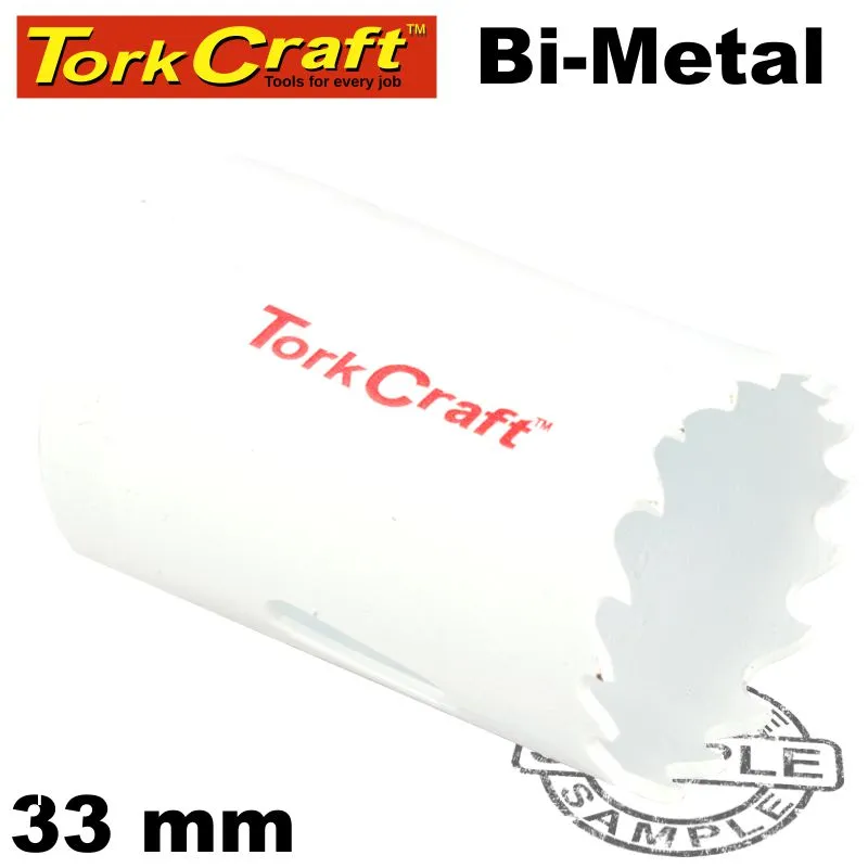 TORK CRAFT 33MM BIM42 BI METAL HOLE SAW TC12115