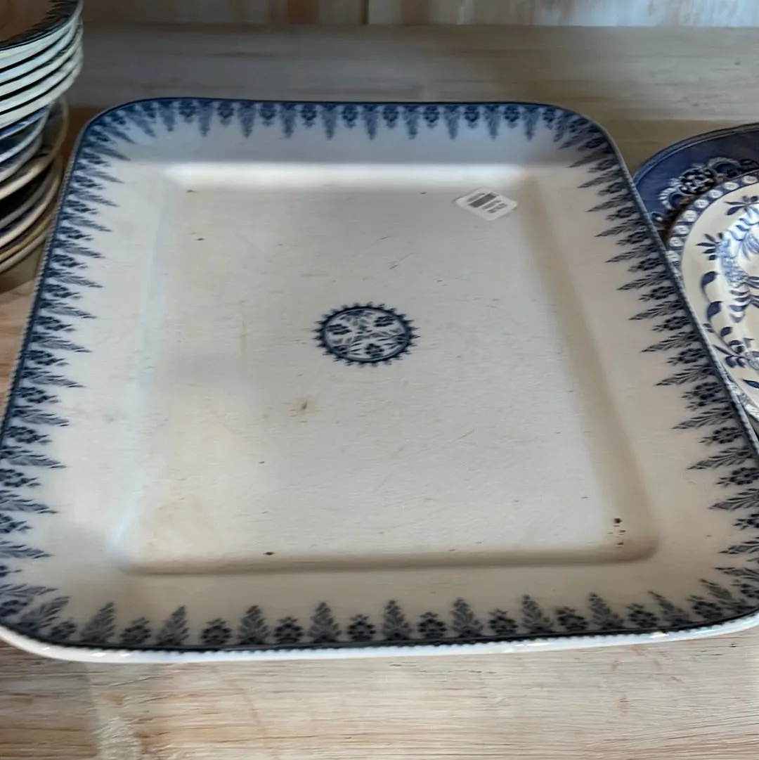 Various Large English Serving Platters - Various