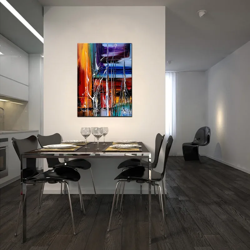 Wall Art Paintings For Sale Original Artwork On Canvas, Extremely Modern Style Interior Decor - Unreal Beauty 12