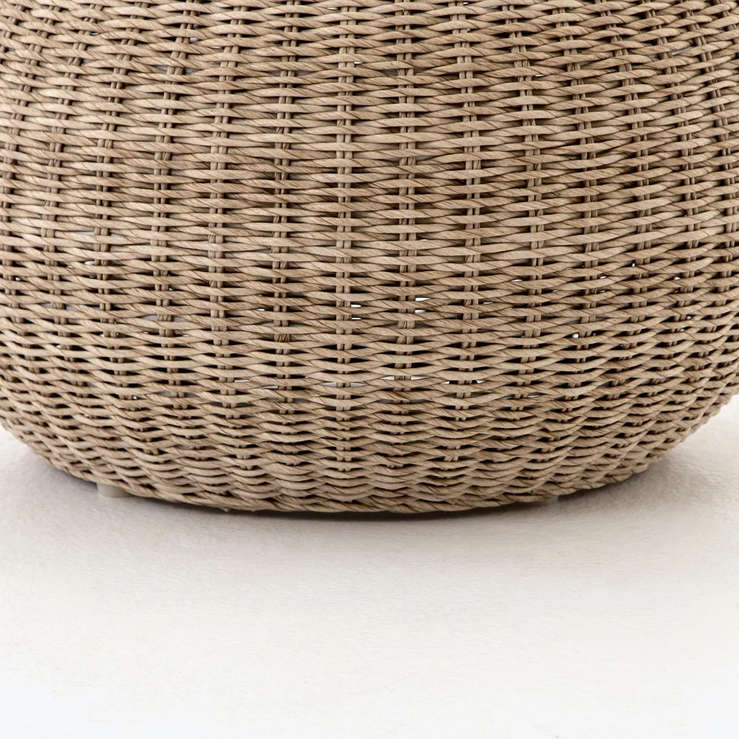 Woven Outdoor Accent Stool