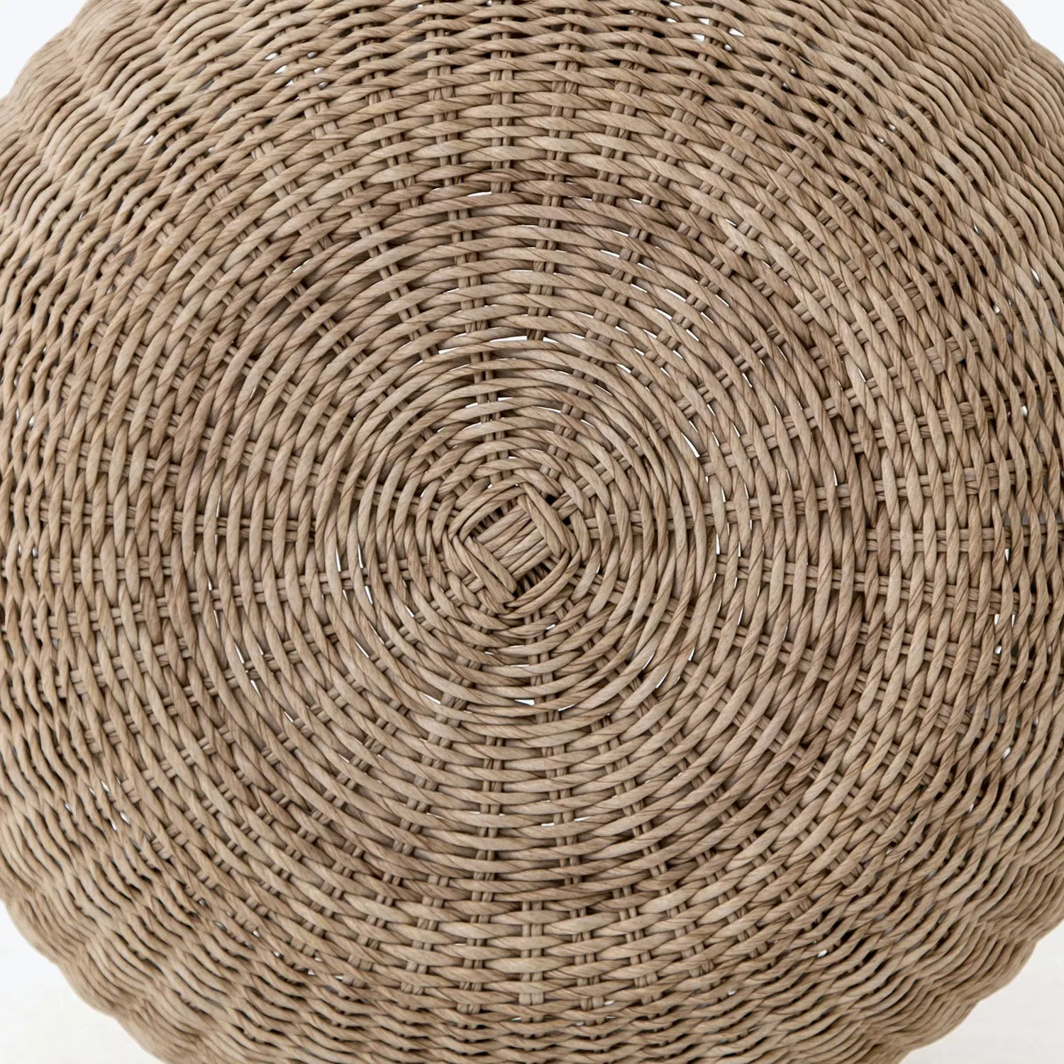 Woven Outdoor Accent Stool