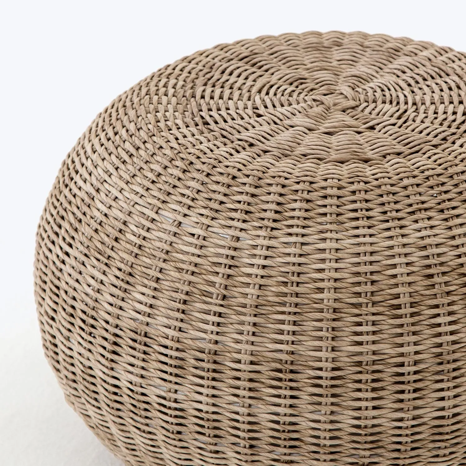 Woven Outdoor Accent Stool