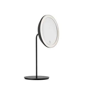 zone denmark | illuminated table mirror | black