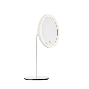 zone denmark | illuminated table mirror | white